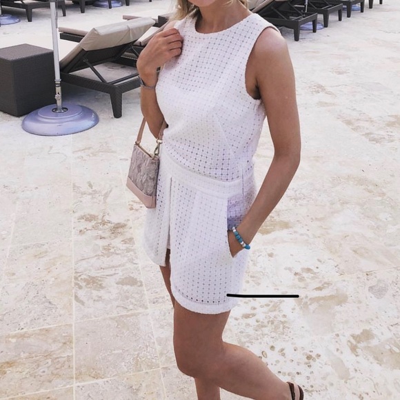 Club Monaco Pants - Club Monaco white romper